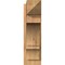 Ekena Millwork Balboa Smooth Arts and Crafts Outlooker, Western Red Cedar, 7 1/2"W x 22"D x 26"H OUT08X22X26BOA03SWR - alternate 2